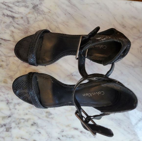 Calvin Klein Strappy Heel - Picture 2 of 4